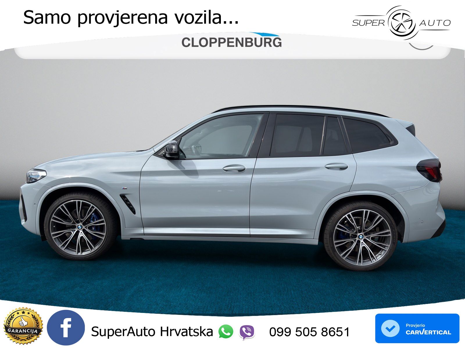 BMW X3 M40d xDrive Steptronic M Sport LED+GR SJED+ACC
