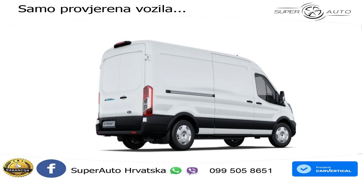 Ford E-Transit Kasten 350 L3 Trend RWD NAV*SHZ*LHZ*CA 184 KS