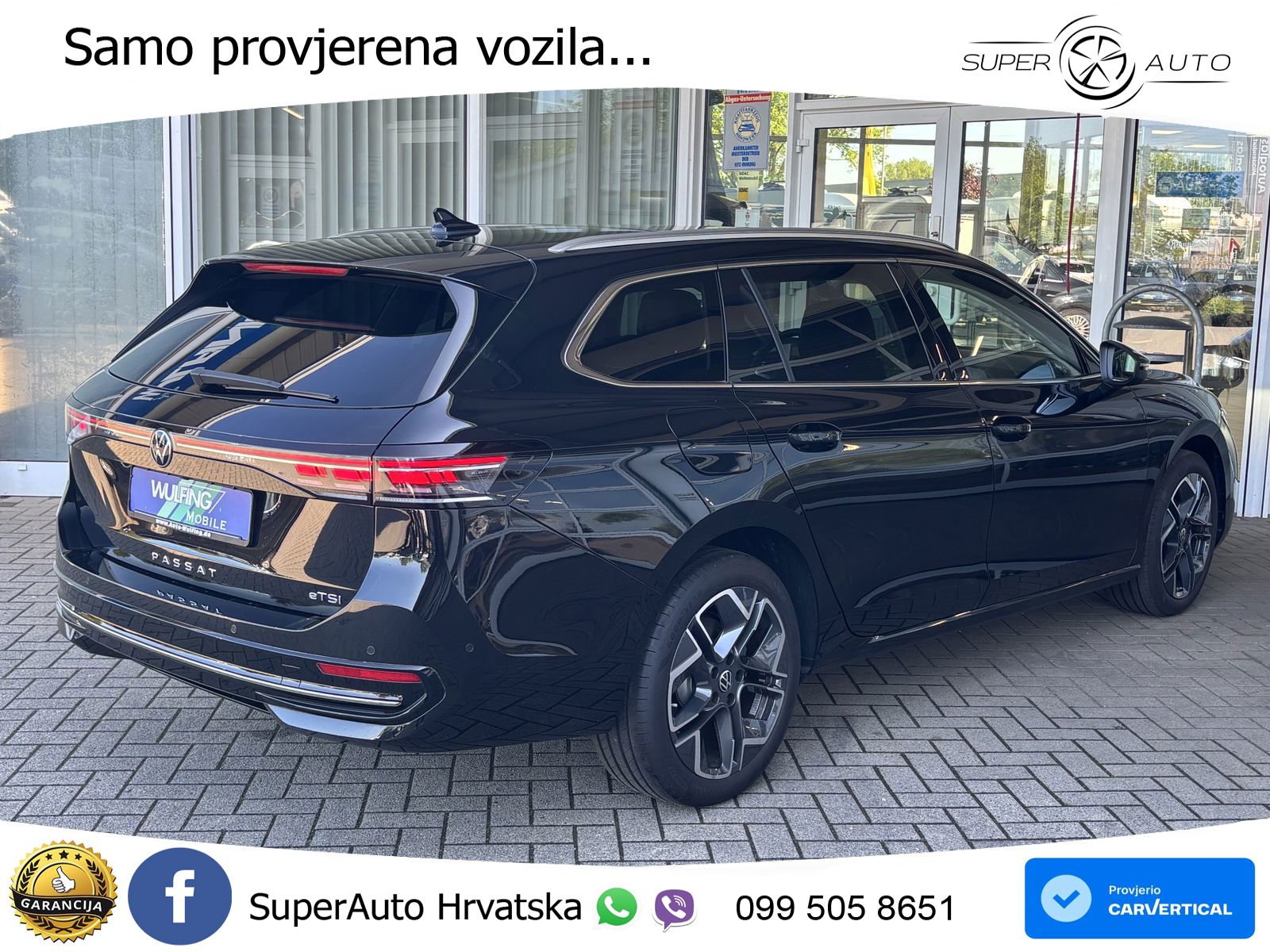 Volkswagen Passat Variant 1.5 eTSI (150 KS) DSG Elegance LED+GR SJED+ACC