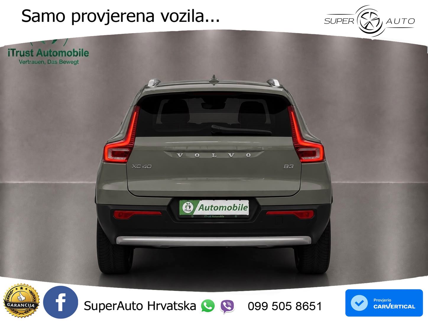 Volvo XC40 2.0 B3 163 KS Automatic LED+GR SJED+ACC