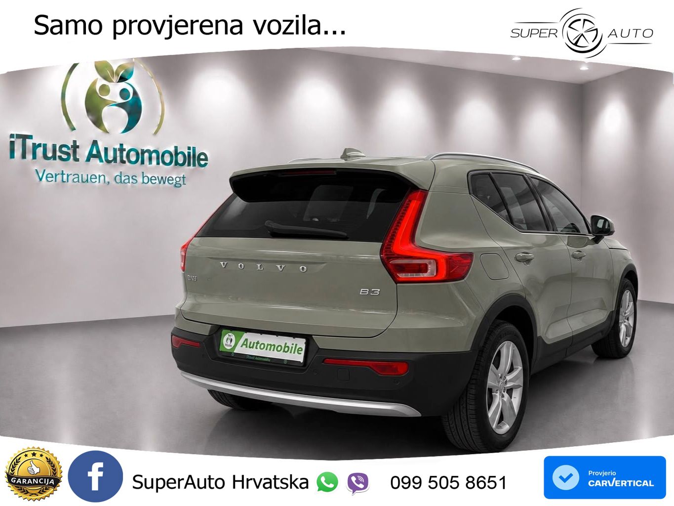Volvo XC40 2.0 B3 163 KS Automatic LED+GR SJED+ACC