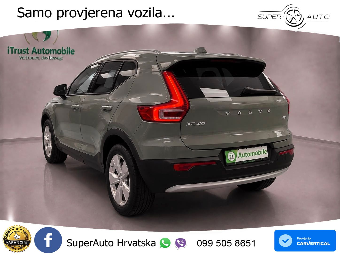 Volvo XC40 2.0 B3 163 KS Automatic LED+GR SJED+ACC