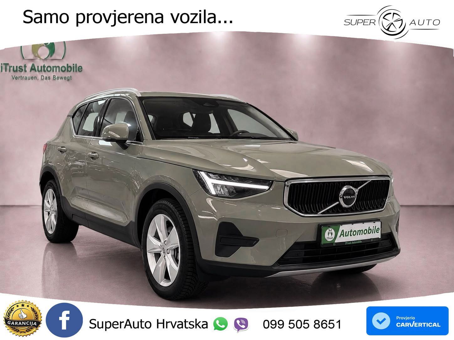 Volvo XC40 2.0 B3 163 KS Automatic LED+GR SJED+ACC