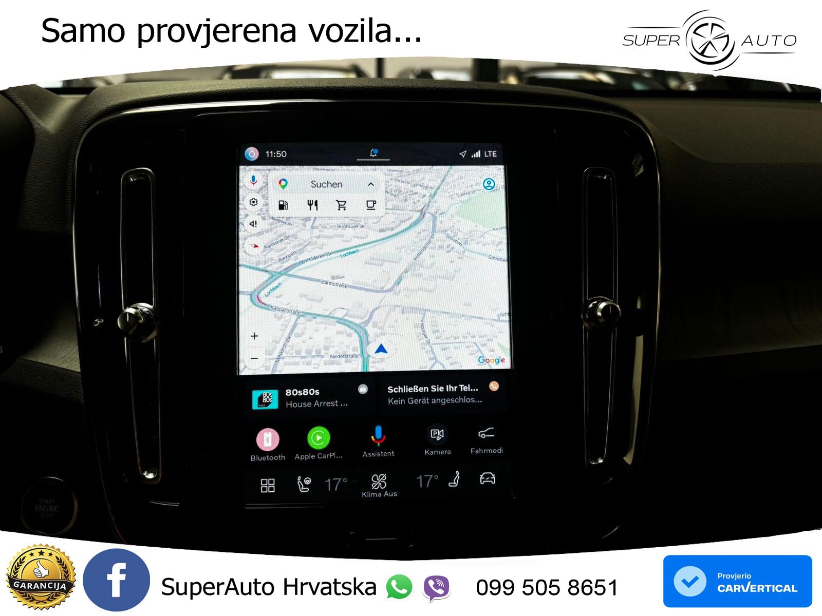 Volvo XC40 2.0 B3 163 KS Automatic LED+GR SJED+ACC
