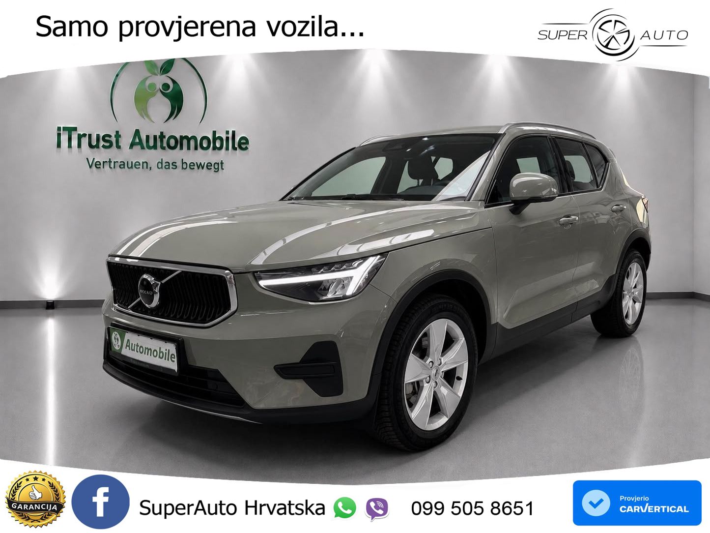 Volvo XC40 2.0 B3 163 KS Automatic LED+GR SJED+ACC