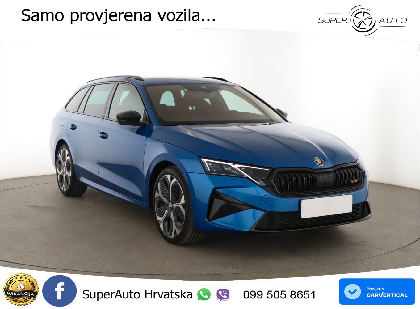 Škoda Octavia Combi RS 2.0 TSI (265 KS) DSG