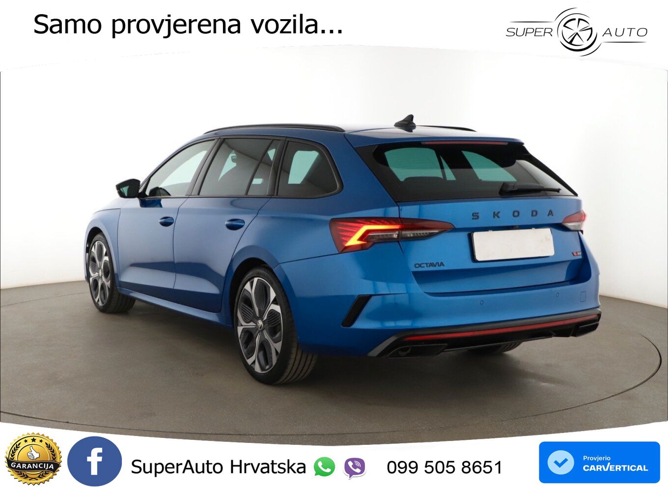 Škoda Octavia Combi RS 2.0 TSI (265 KS) DSG