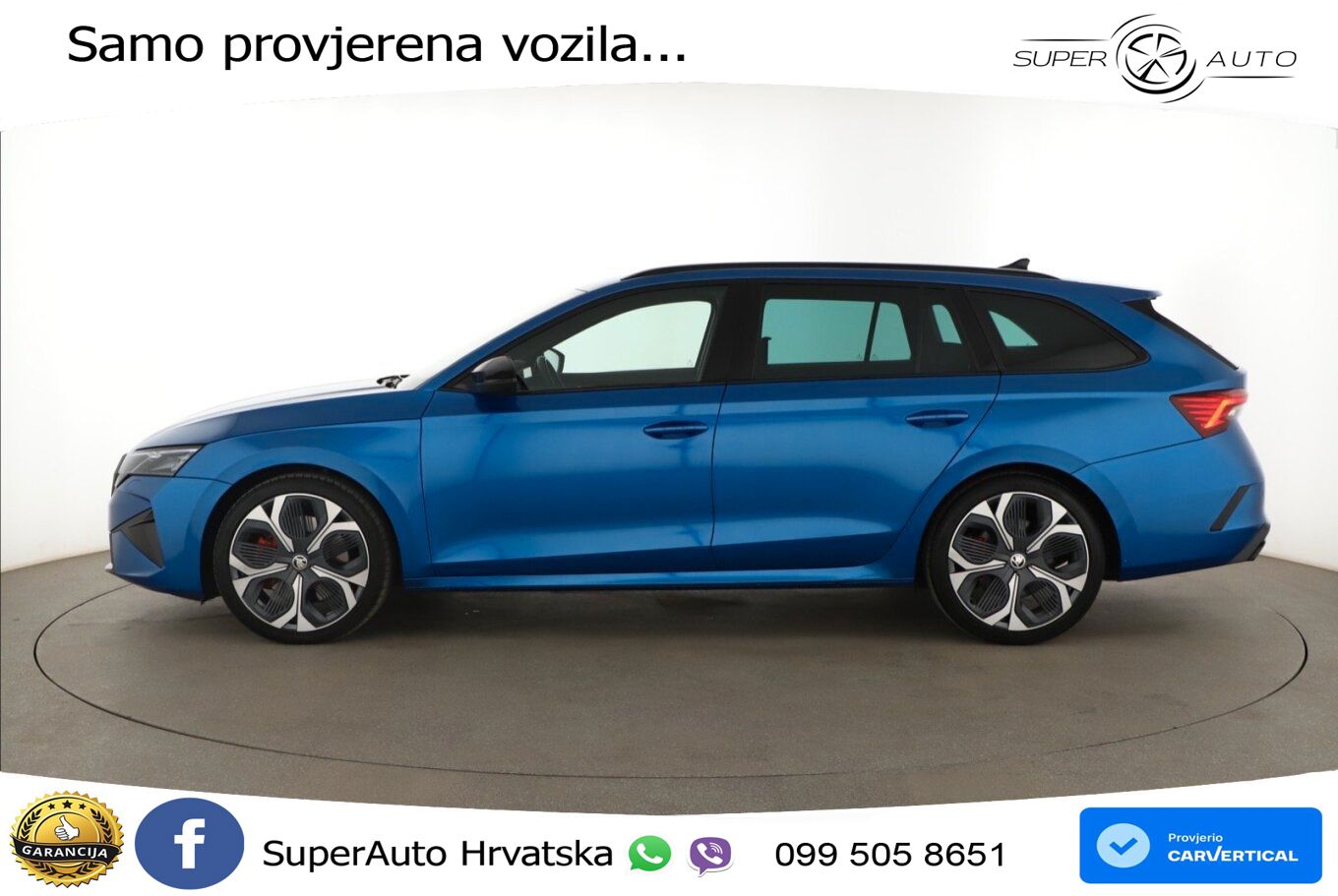 Škoda Octavia Combi RS 2.0 TSI (265 KS) DSG