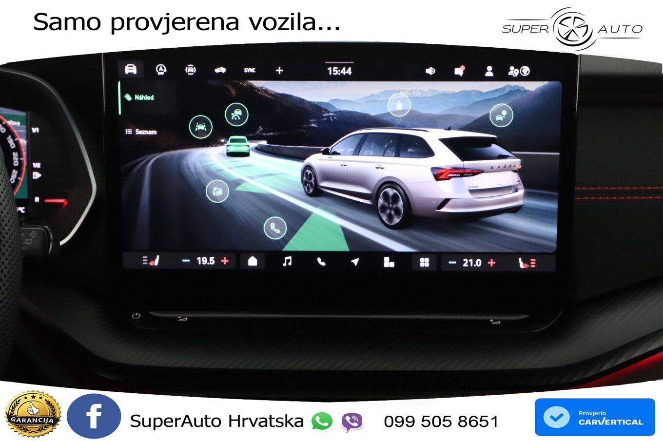 Škoda Octavia Combi RS 2.0 TSI (265 KS) DSG