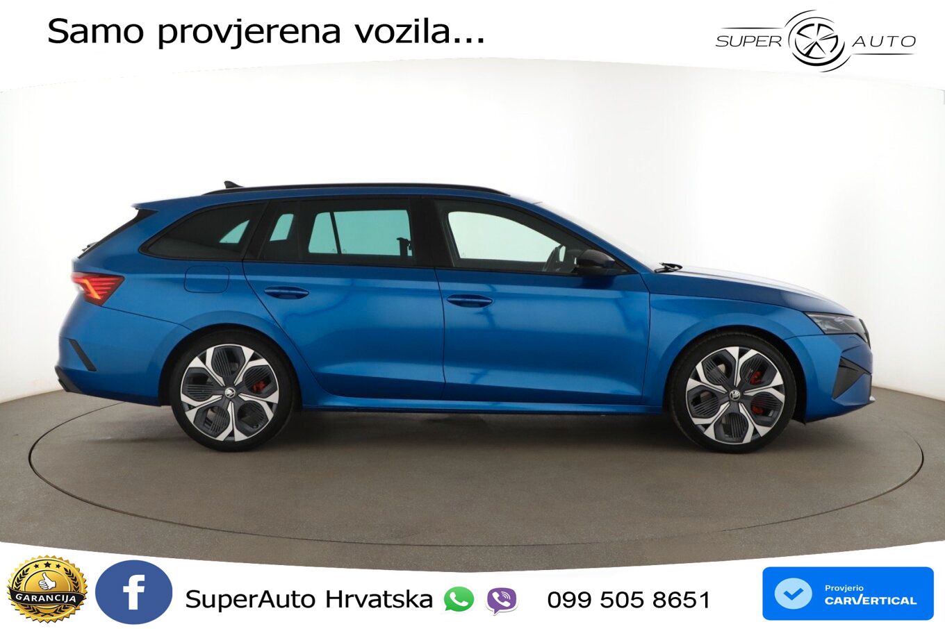 Škoda Octavia Combi RS 2.0 TSI (265 KS) DSG