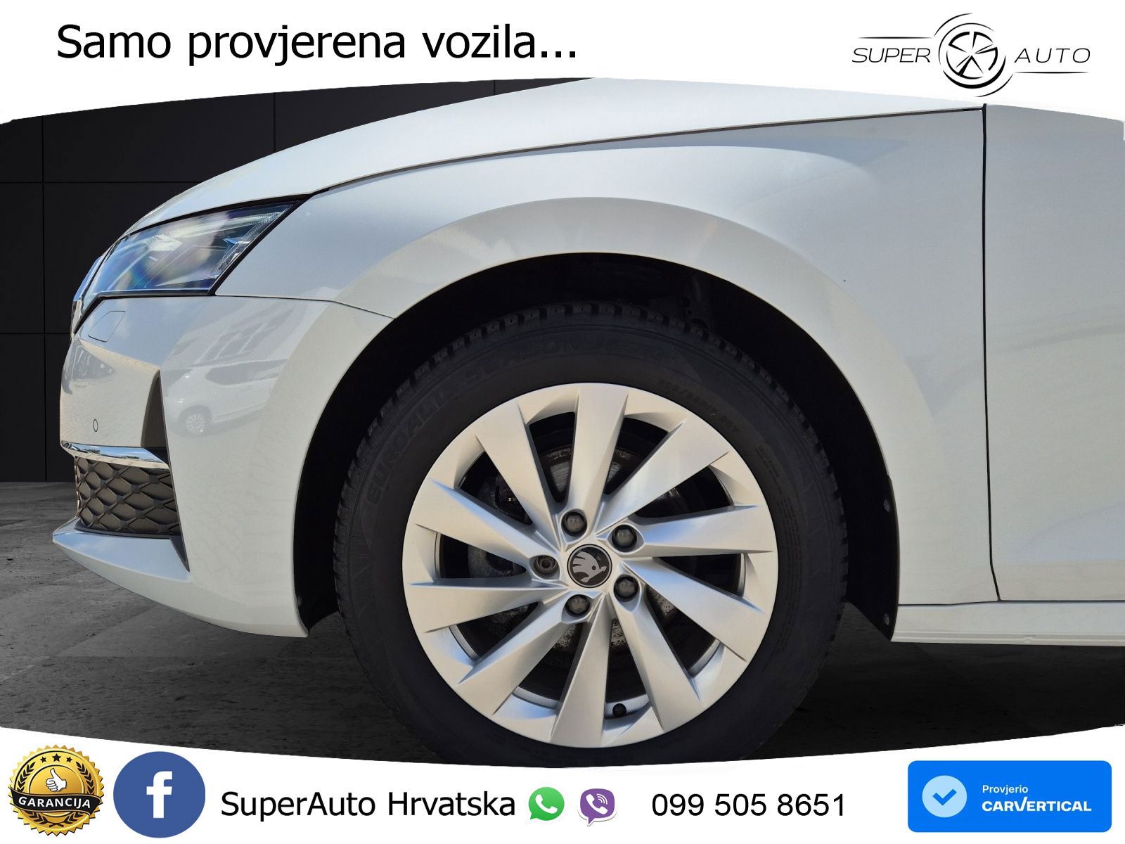 Škoda Octavia Combi 2.0 TDI (150 KS) DSG Selection LED+GR SJED+ACC
