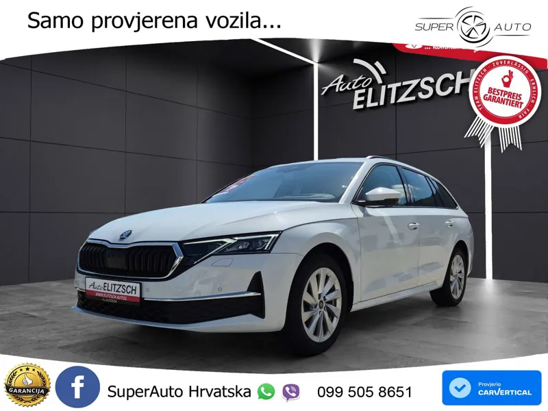 Škoda Octavia Combi 2.0 TDI (150 KS) DSG Selection LED+GR SJED+ACC