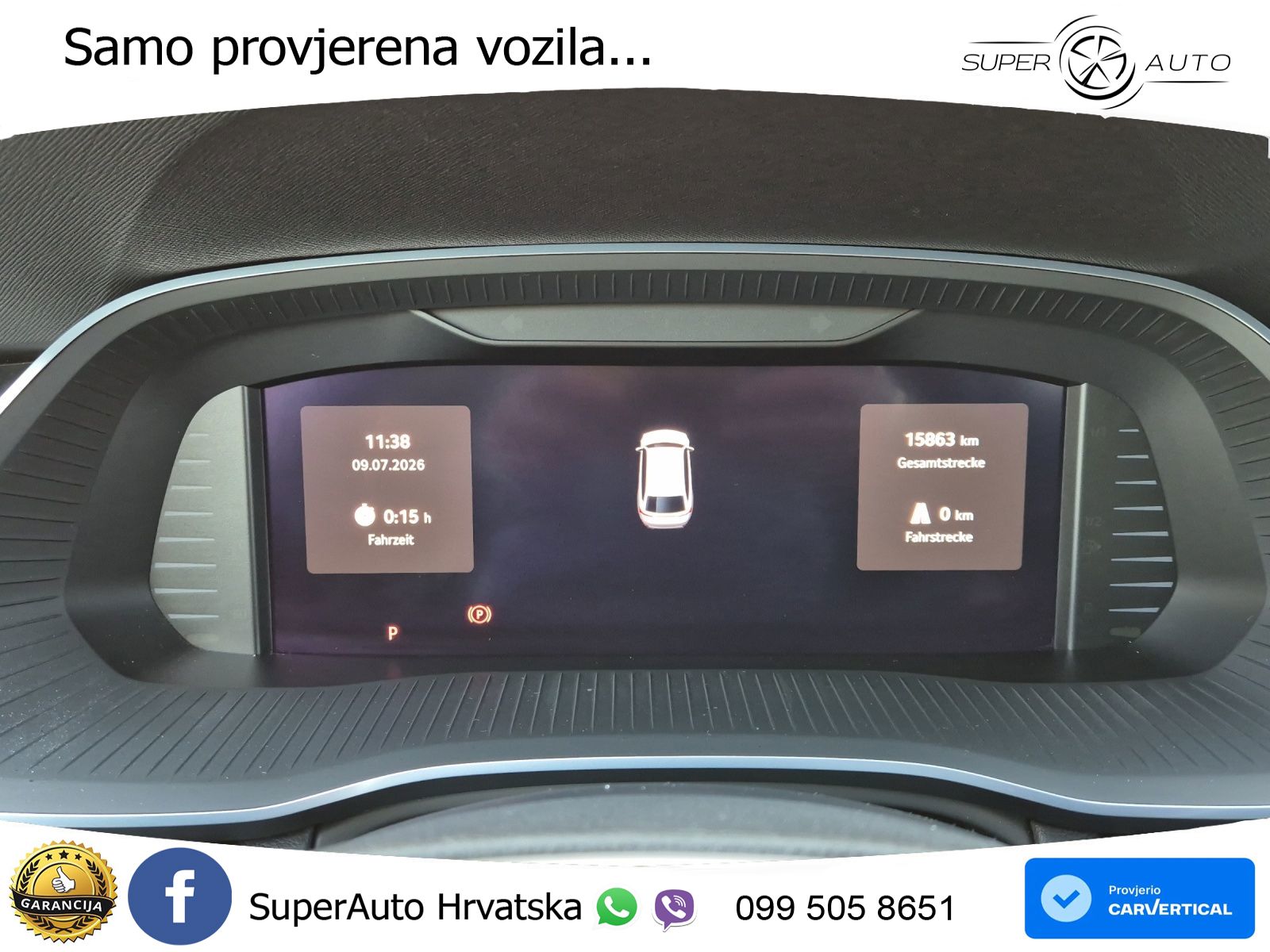 Škoda Octavia Combi 2.0 TDI (150 KS) DSG Selection LED+GR SJED+ACC