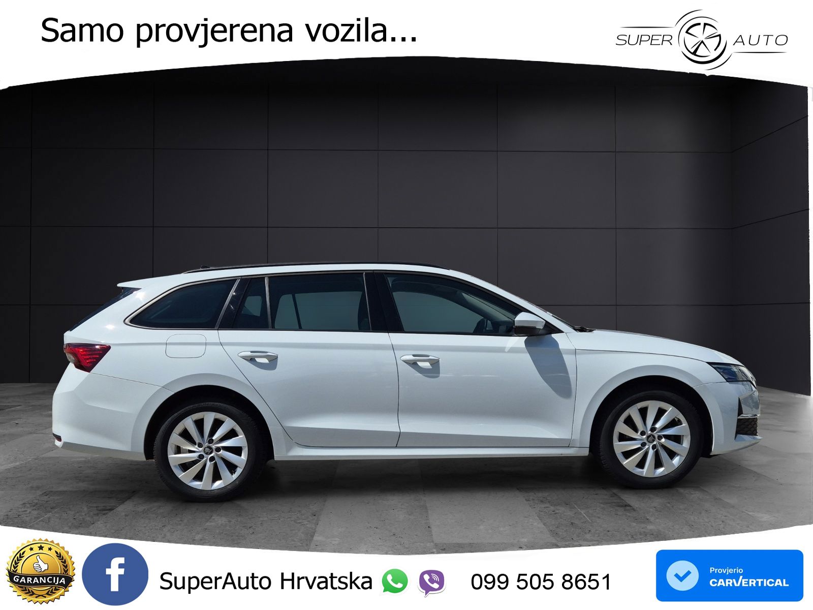 Škoda Octavia Combi 2.0 TDI (150 KS) DSG Selection LED+GR SJED+ACC
