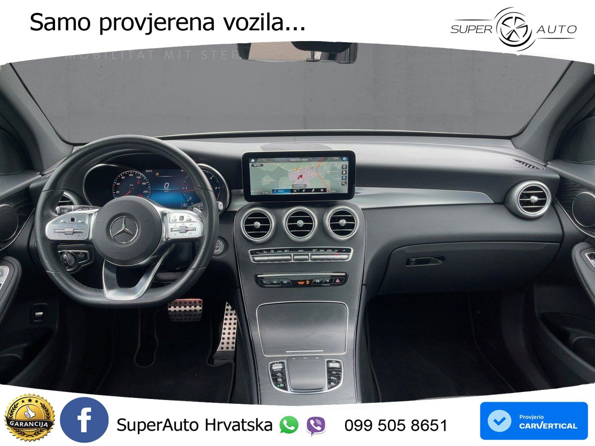 Mercedes GLC 220d (194 KS) 4MATIC G-TRONIC AMG LED+GR SJED+ACC
