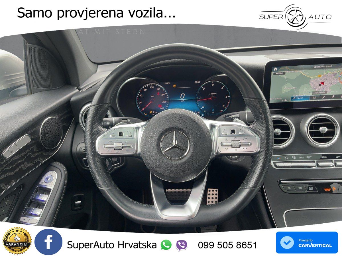 Mercedes GLC 220d (194 KS) 4MATIC G-TRONIC AMG LED+GR SJED+ACC