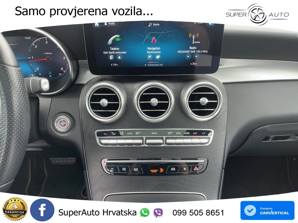 Mercedes GLC 220d (194 KS) 4MATIC G-TRONIC AMG LED+GR SJED+ACC
