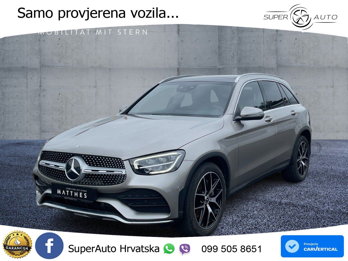 Mercedes GLC 220d (194 KS) 4MATIC G-TRONIC AMG LED+GR SJED+ACC