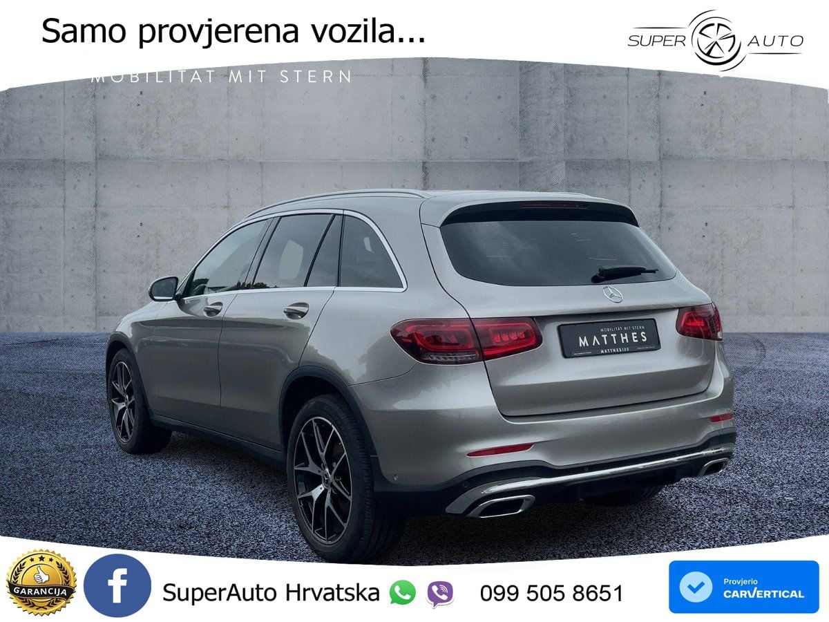 Mercedes GLC 220d (194 KS) 4MATIC G-TRONIC AMG LED+GR SJED+ACC