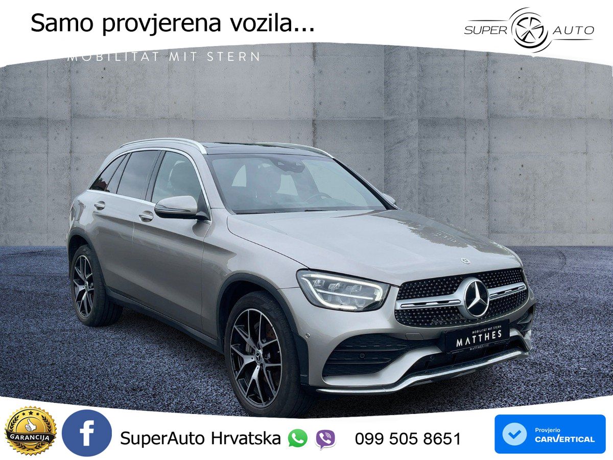Mercedes GLC 220d (194 KS) 4MATIC G-TRONIC AMG LED+GR SJED+ACC