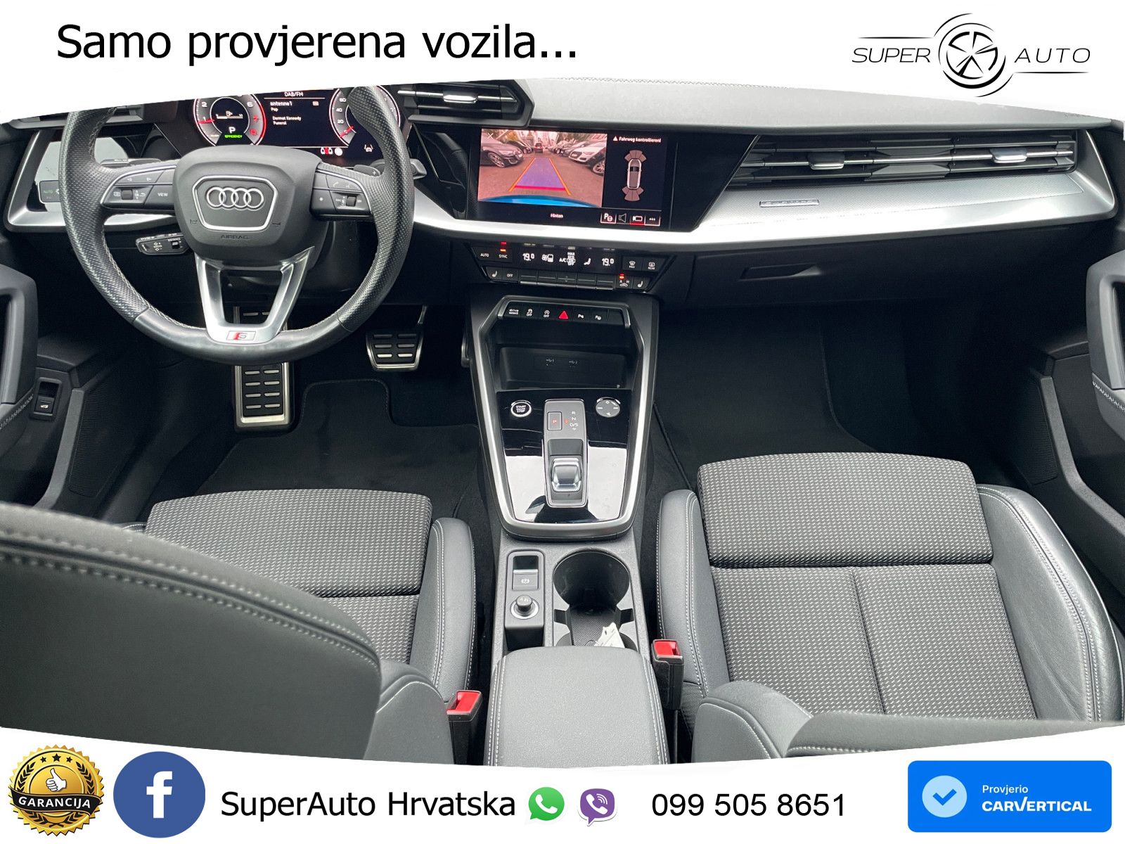 Audi A3 40 TFSI (190 KS) quattro S tronic S line MATRIX+GR SJED+KAM