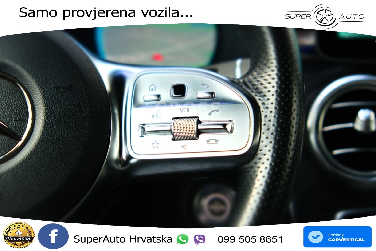 Mercedes GLC 220d (194 KS) 4MATIC G-TRONIC ZRAČNI+ACC+GR SJED+KAM