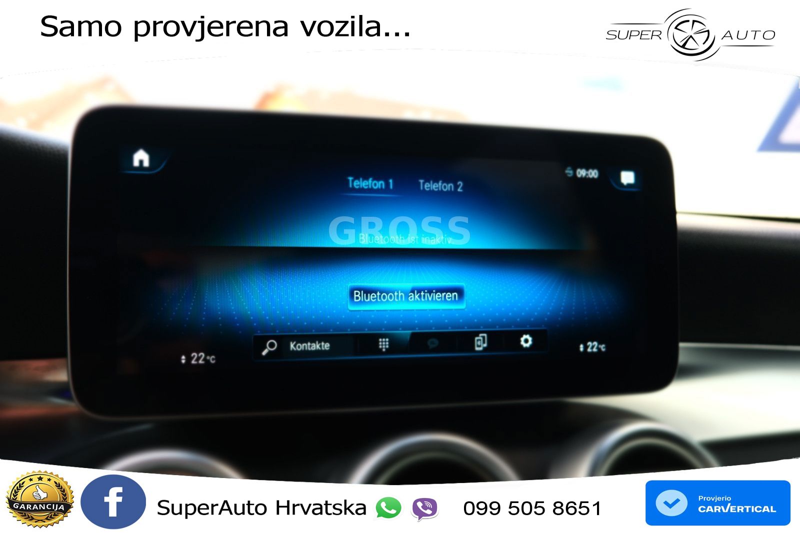 Mercedes GLC 220d (194 KS) 4MATIC G-TRONIC ZRAČNI+ACC+GR SJED+KAM