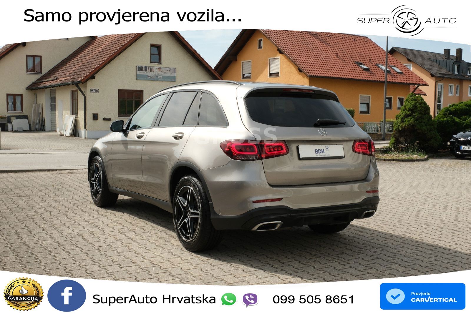 Mercedes GLC 220d (194 KS) 4MATIC G-TRONIC ZRAČNI+ACC+GR SJED+KAM