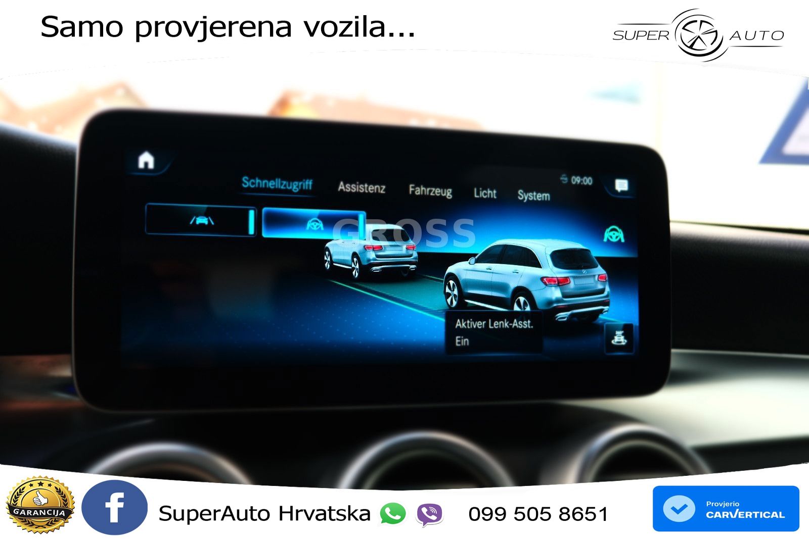 Mercedes GLC 220d (194 KS) 4MATIC G-TRONIC ZRAČNI+ACC+GR SJED+KAM
