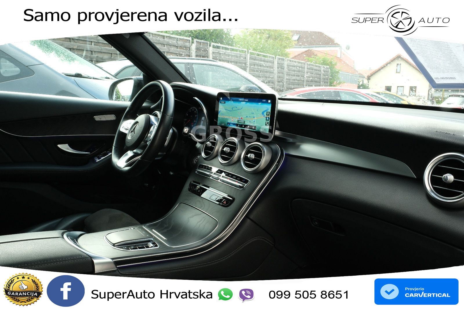 Mercedes GLC 220d (194 KS) 4MATIC G-TRONIC ZRAČNI+ACC+GR SJED+KAM
