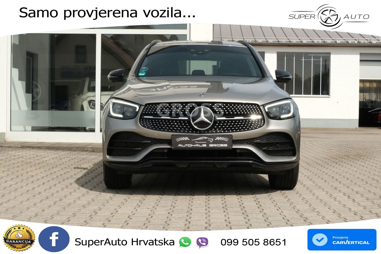 Mercedes GLC 220d (194 KS) 4MATIC G-TRONIC ZRAČNI+ACC+GR SJED+KAM
