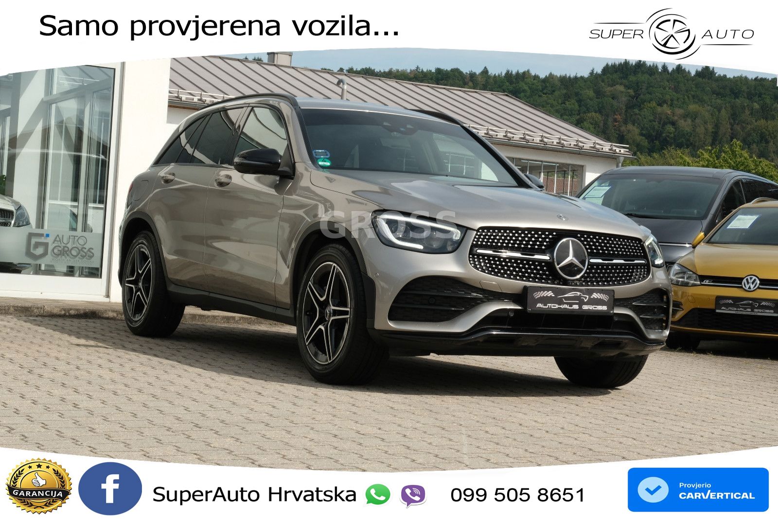 Mercedes GLC 220d (194 KS) 4MATIC G-TRONIC ZRAČNI+ACC+GR SJED+KAM