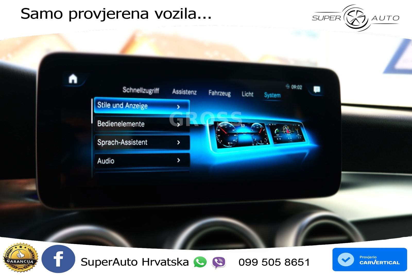 Mercedes GLC 220d (194 KS) 4MATIC G-TRONIC ZRAČNI+ACC+GR SJED+KAM
