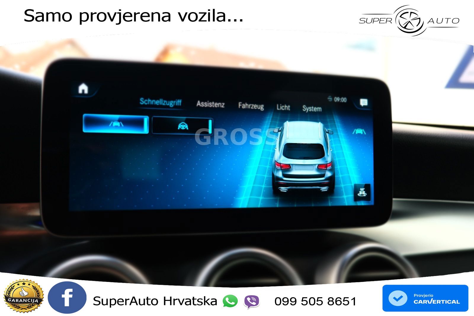 Mercedes GLC 220d (194 KS) 4MATIC G-TRONIC ZRAČNI+ACC+GR SJED+KAM