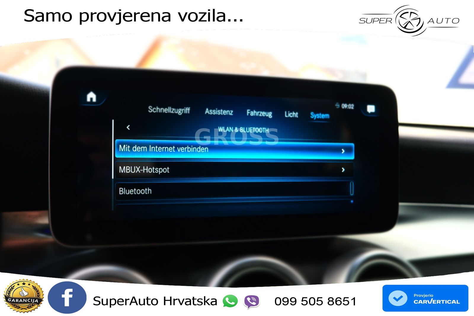 Mercedes GLC 220d (194 KS) 4MATIC G-TRONIC ZRAČNI+ACC+GR SJED+KAM