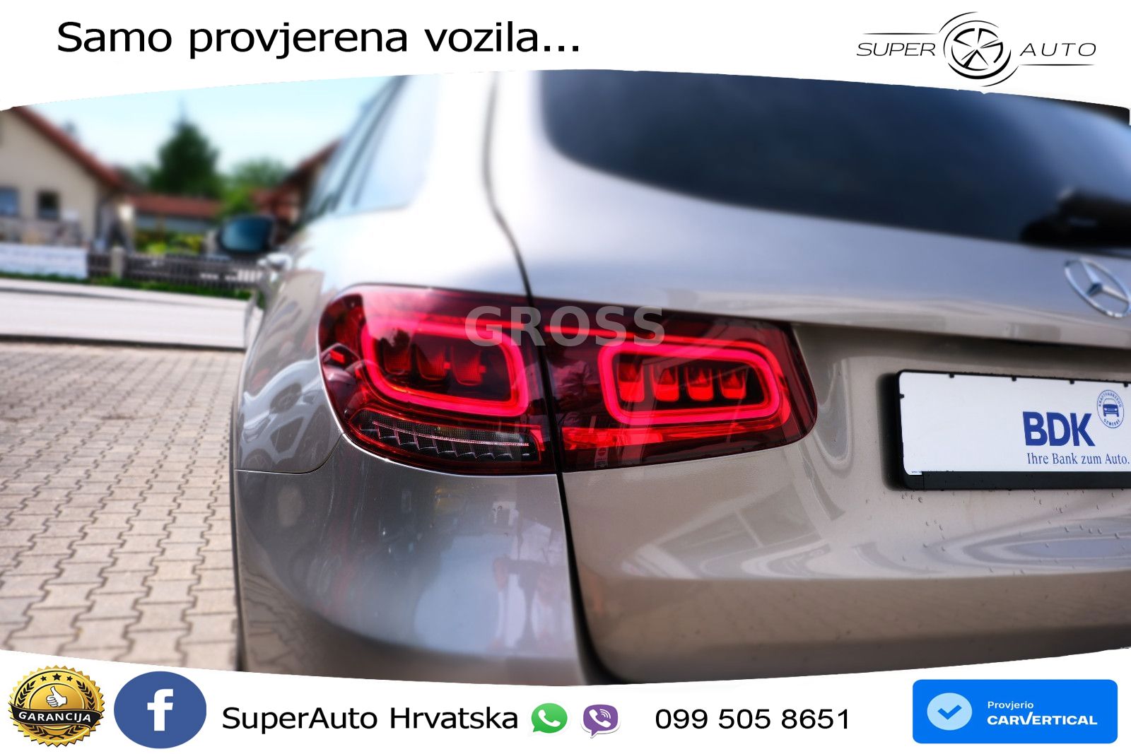 Mercedes GLC 220d (194 KS) 4MATIC G-TRONIC ZRAČNI+ACC+GR SJED+KAM