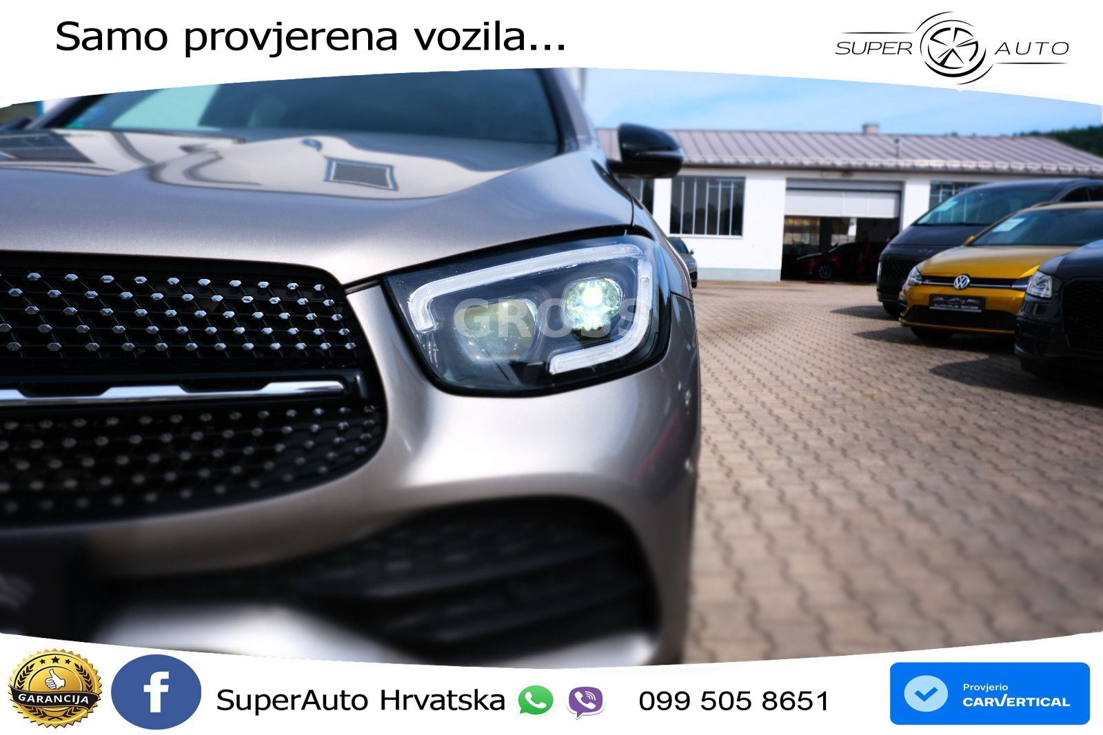 Mercedes GLC 220d (194 KS) 4MATIC G-TRONIC ZRAČNI+ACC+GR SJED+KAM