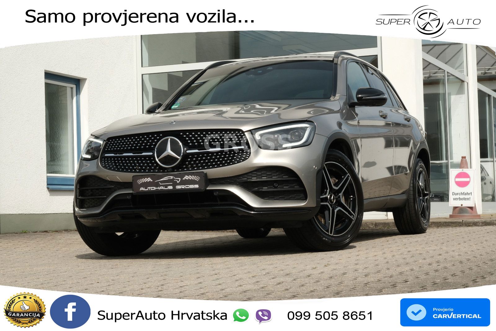 Mercedes GLC 220d (194 KS) 4MATIC G-TRONIC ZRAČNI+ACC+GR SJED+KAM
