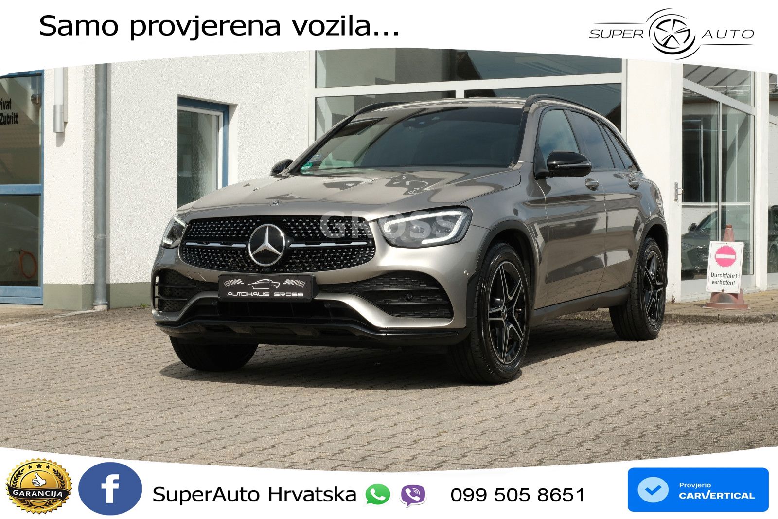 Mercedes GLC 220d (194 KS) 4MATIC G-TRONIC ZRAČNI+ACC+GR SJED+KAM