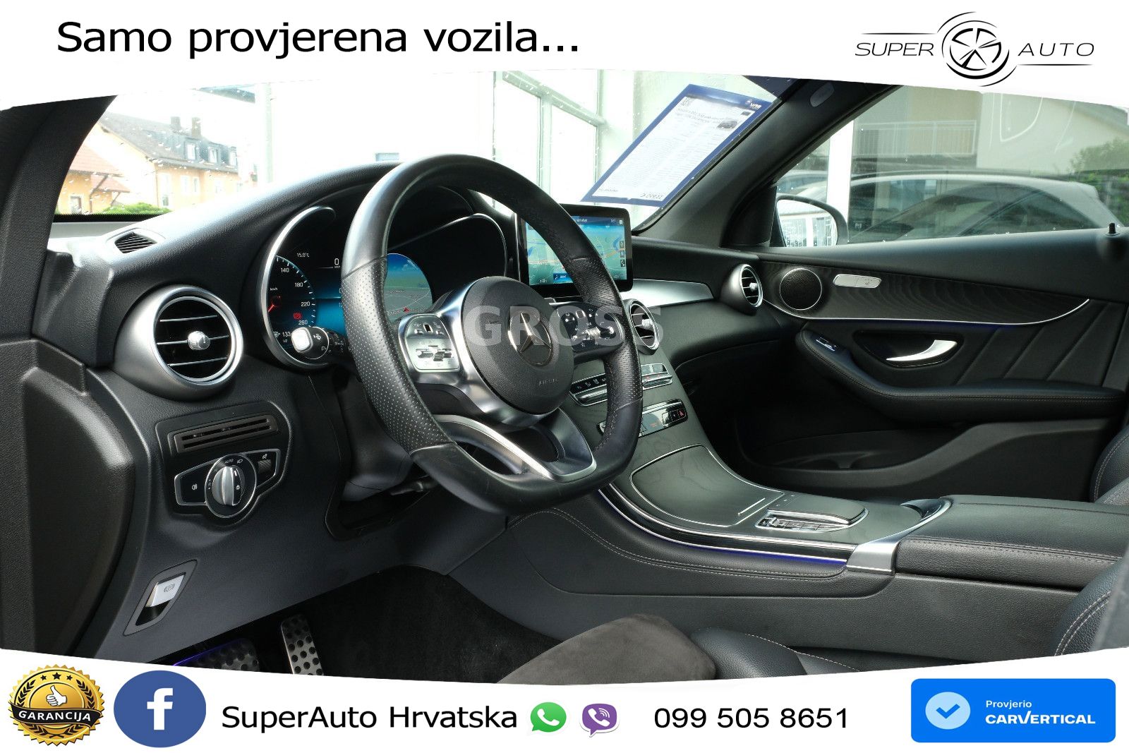 Mercedes GLC 220d (194 KS) 4MATIC G-TRONIC ZRAČNI+ACC+GR SJED+KAM