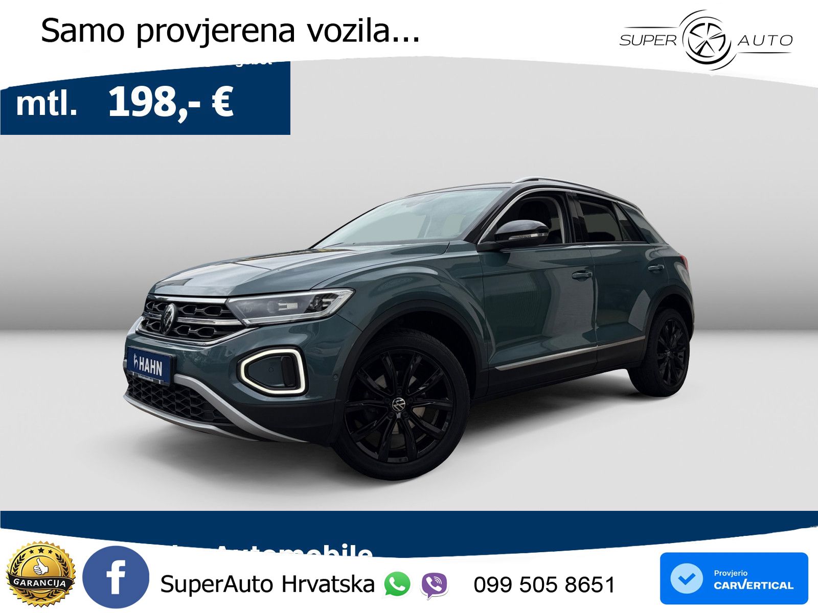 Volkswagen T-Roc I 1.5 TSI (150 KS) LED+GR SJED+ACC