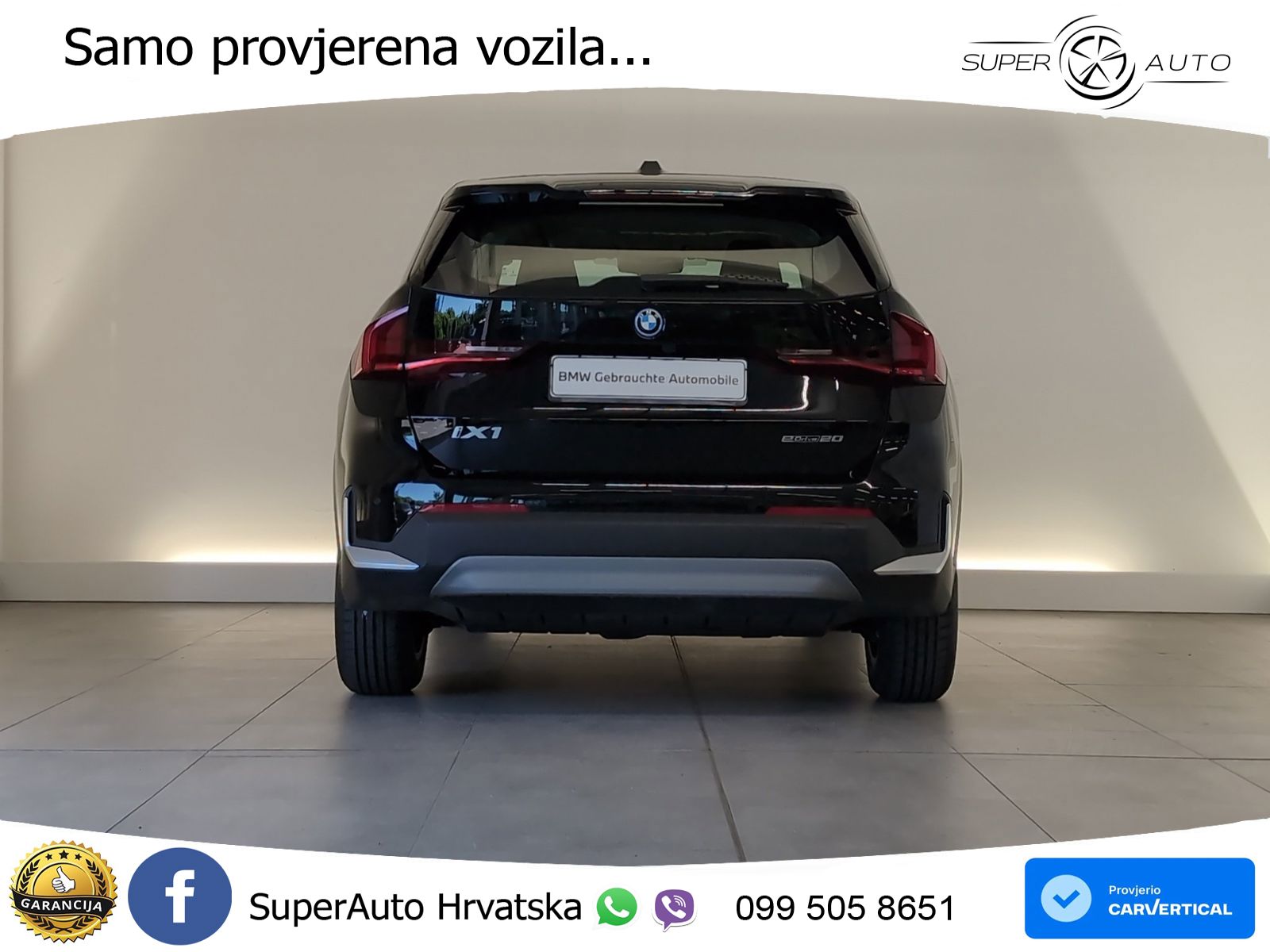 BMW iX1 66.5 kWh (204 KS) eDrive20