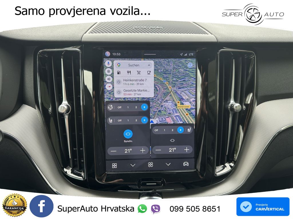 Volvo XC60 B4 Diesel FWD Geartronic LED+GR SJED+ACC