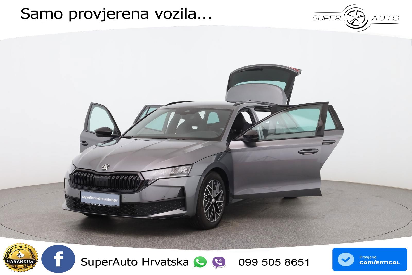 Škoda Octavia Combi 2.0 TDI (150 KS) DSG SportLine