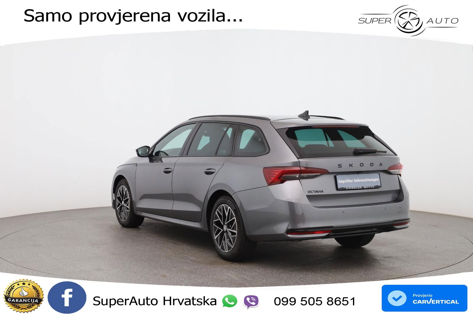 Škoda Octavia Combi 2.0 TDI (150 KS) DSG SportLine