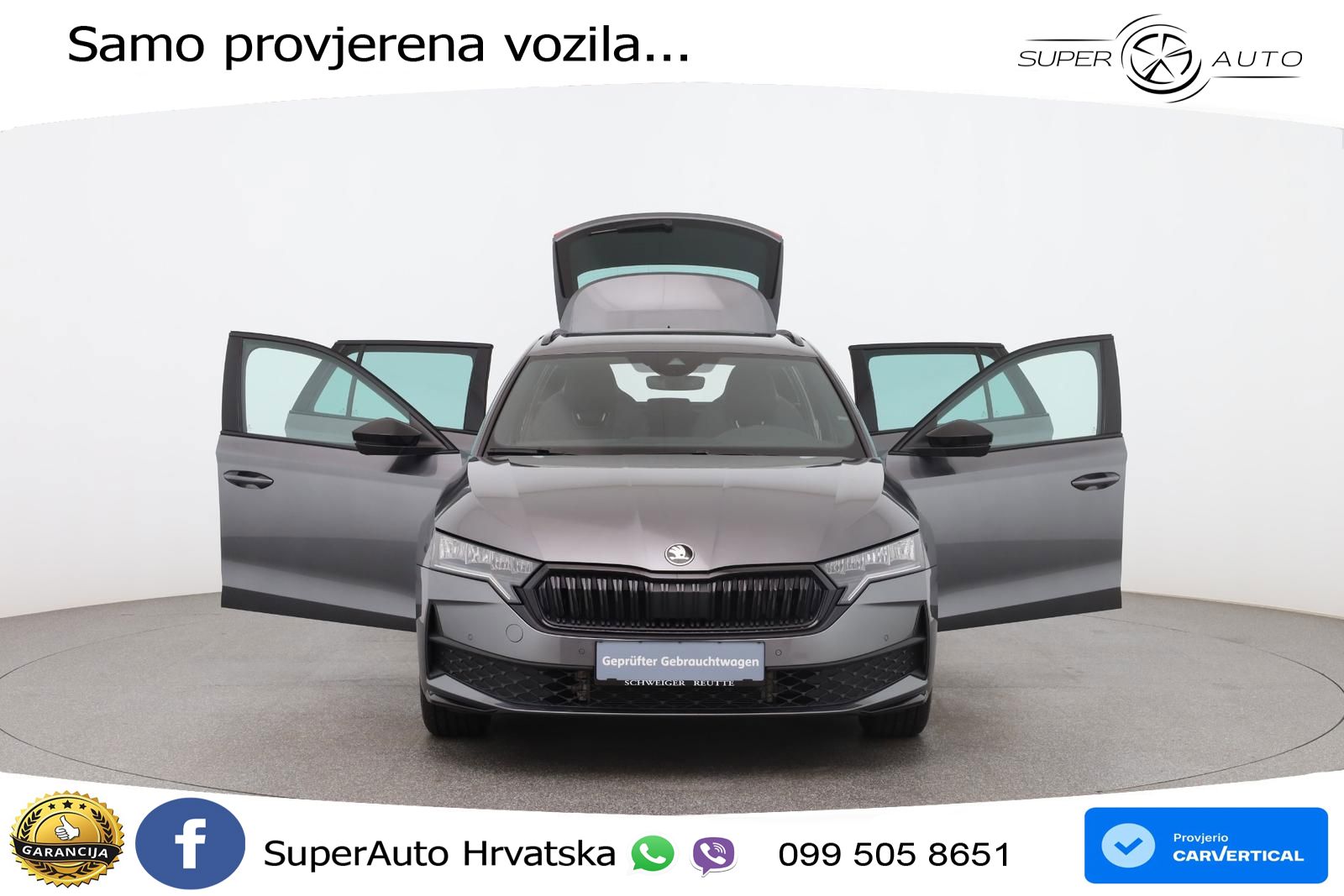 Škoda Octavia Combi 2.0 TDI (150 KS) DSG SportLine