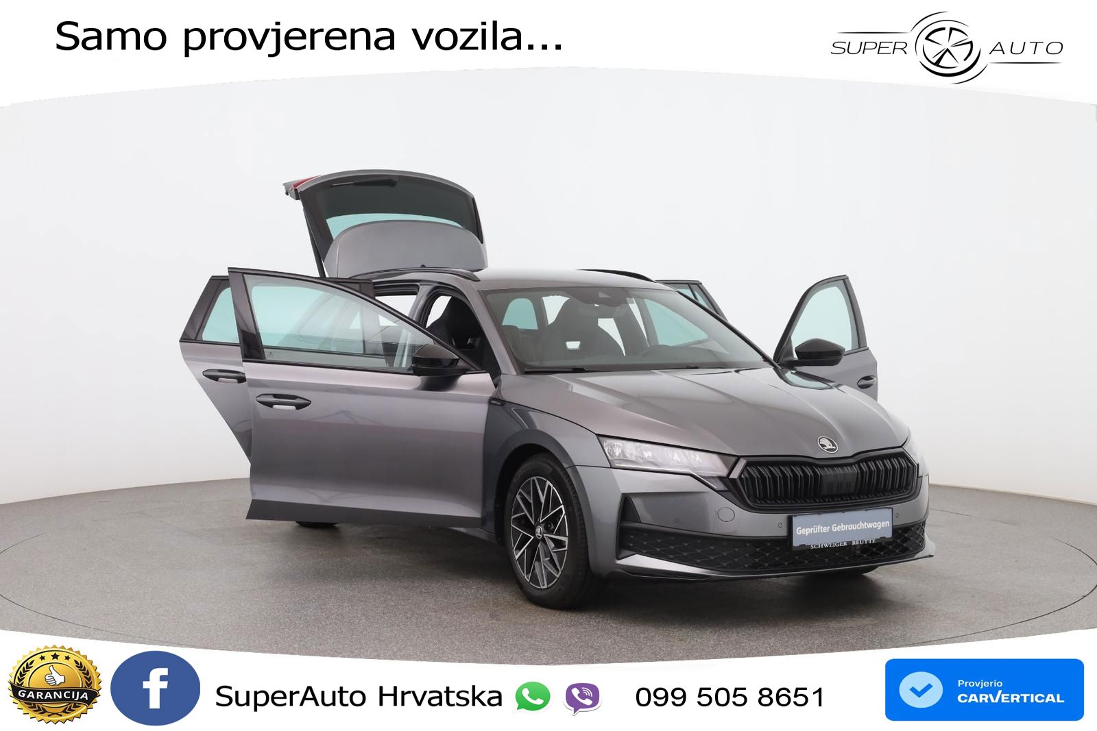 Škoda Octavia Combi 2.0 TDI (150 KS) DSG SportLine