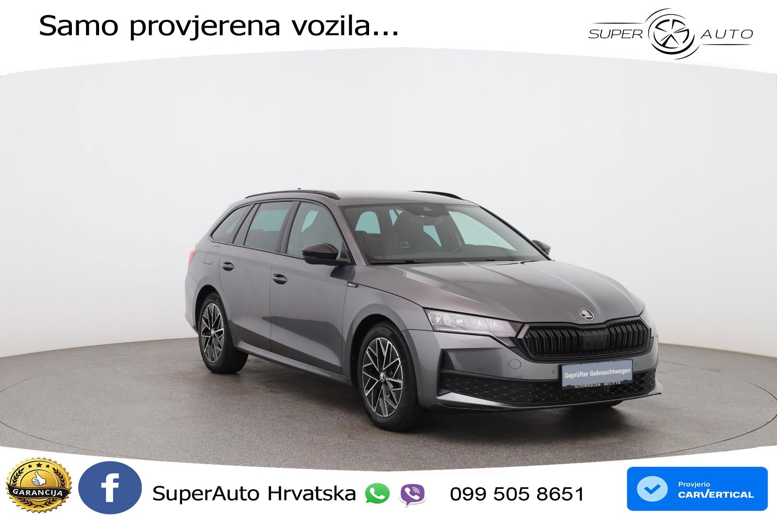 Škoda Octavia Combi 2.0 TDI (150 KS) DSG SportLine