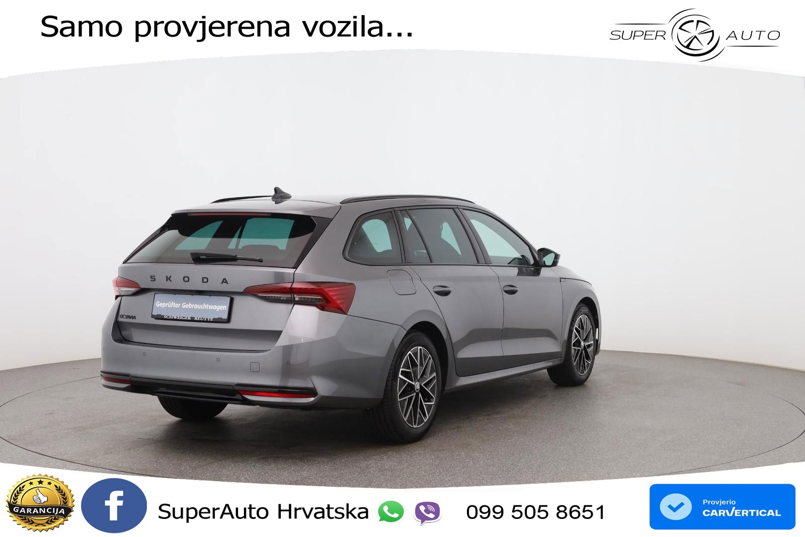 Škoda Octavia Combi 2.0 TDI (150 KS) DSG SportLine