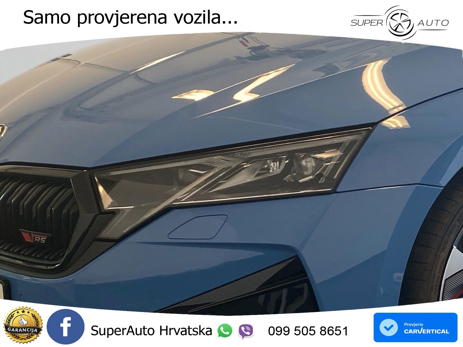Škoda Octavia Combi RS 2.0 TSI (265 KS) DSG ACC+GR SJED+360+PANO